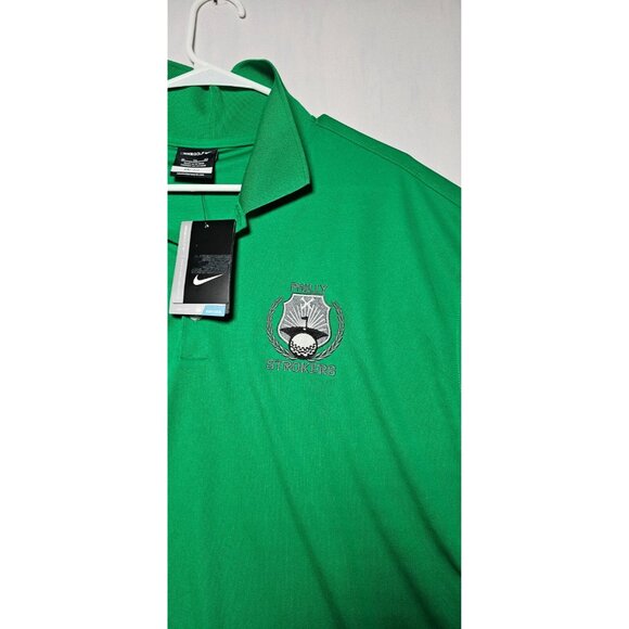 Nike Golf Dri-Fit Polo Shirt Men’s XL Green Short Sleeve Brand New Tag - Picture 2 of 4